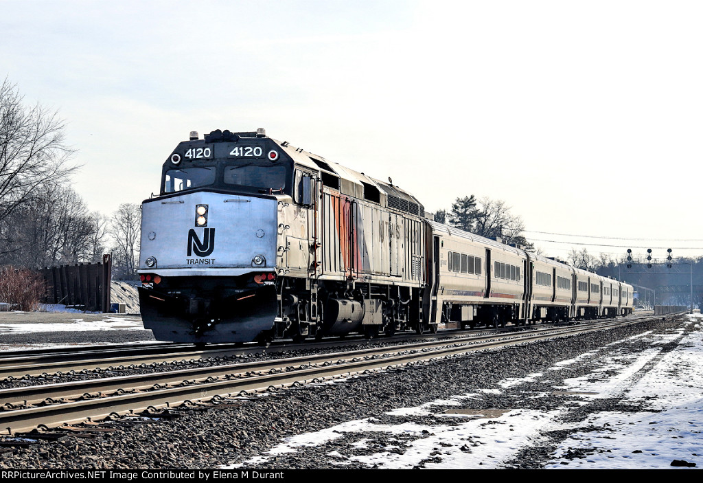 NJT 4120 on train 1353